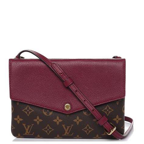 louis vuitton monogram twice pochette aurore|LOUIS VUITTON Monogram Twice Pochette Aurore.